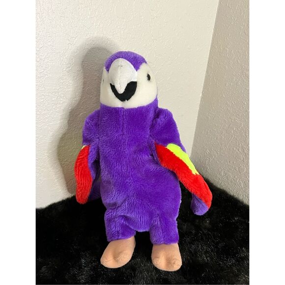 Noah’s kingdom  Parrot Plush Driver Purple Golf Clubs Head Cover - Picture 1 of 6